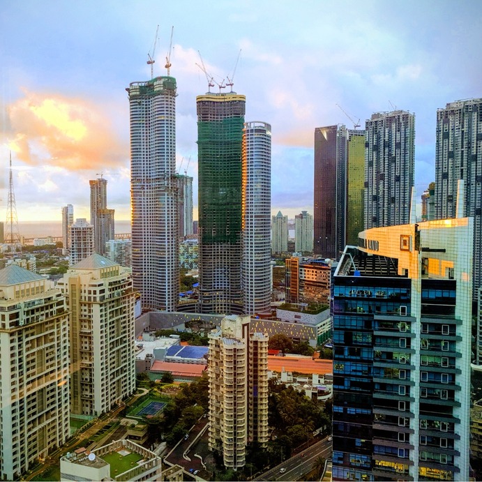 Navi Mumbai   - Modern Apartment Buildings  